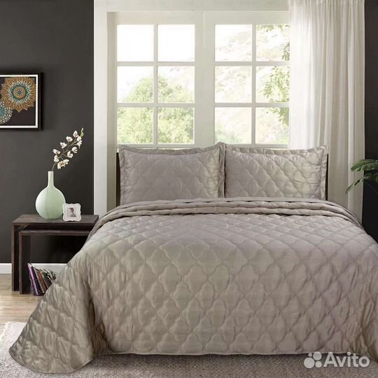 Комплект покрывала Sofi De Marko бежевого цвета