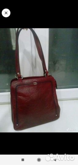 Сумка-рюкзак Италия кожа натуральная, оригинал