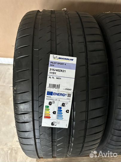Michelin Pilot Sport 4 SUV 275/45 R21 и 315/40 R21 110Y