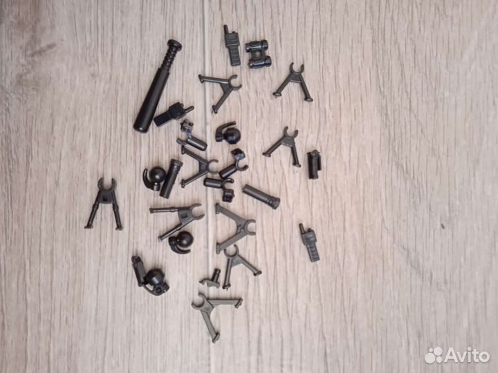 Набор оружия и брони лего