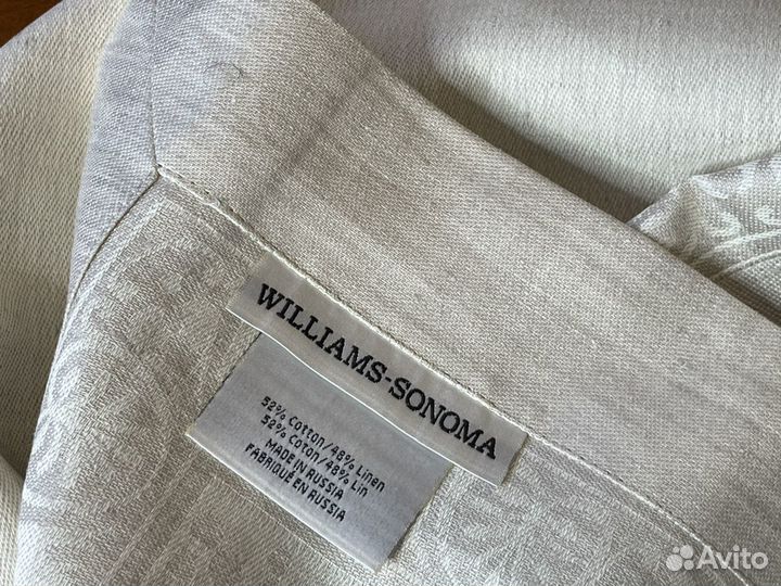 Скатерть Williams Sonoma лен хлопок