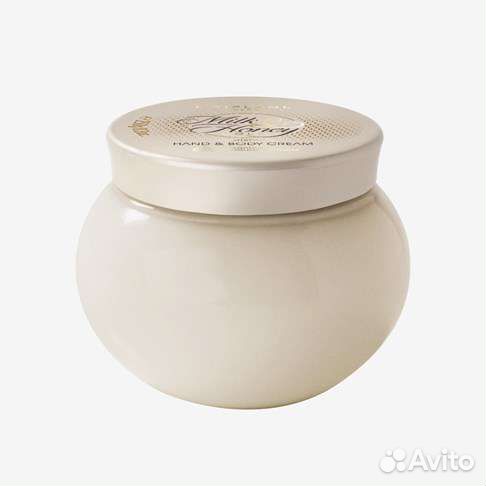 Питательный крем для рук и тела молоко и мед