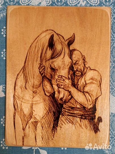 Выжигание портретов на подарок