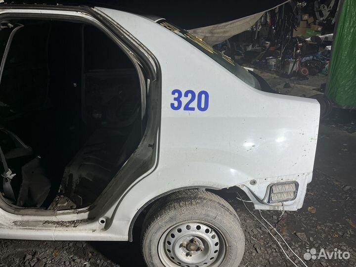 Задняя левая четверть Renault Логан