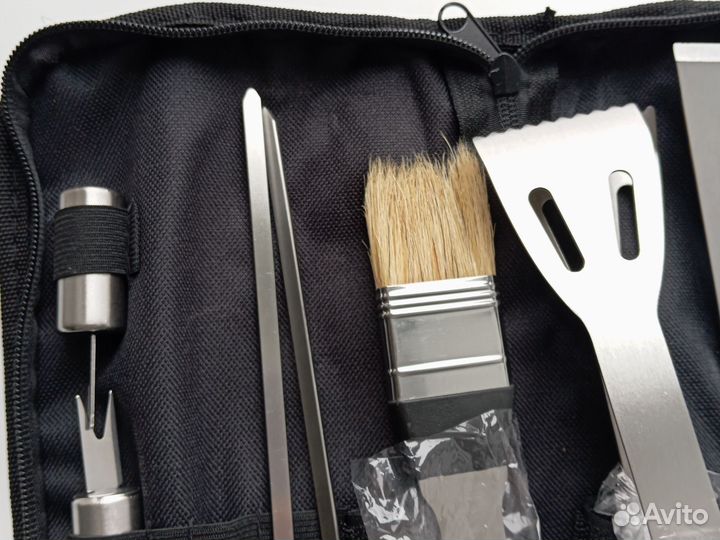 Набор для гриля и барбекю новый 10 предметов