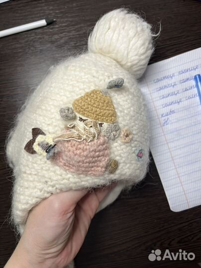 Шапка зимняя для девочки 48 50