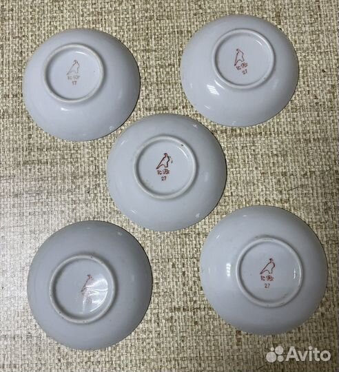 Чайное блюдце Дулево СССР