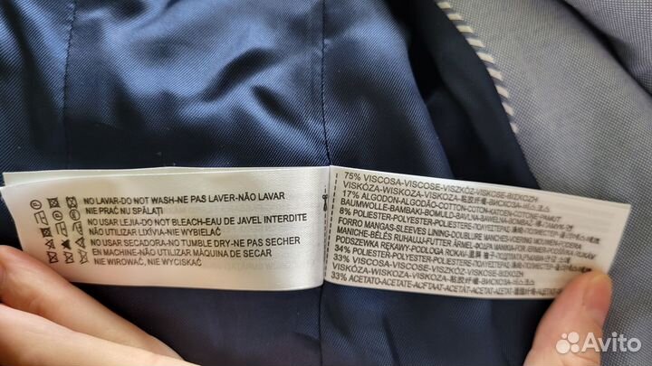 Massimo dutti пиджак 38