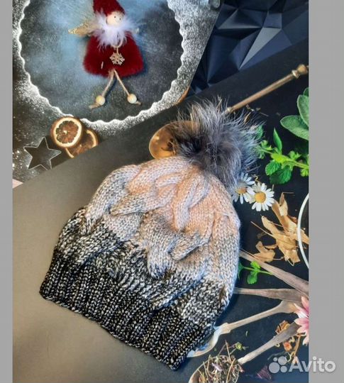 Шапка вязаная