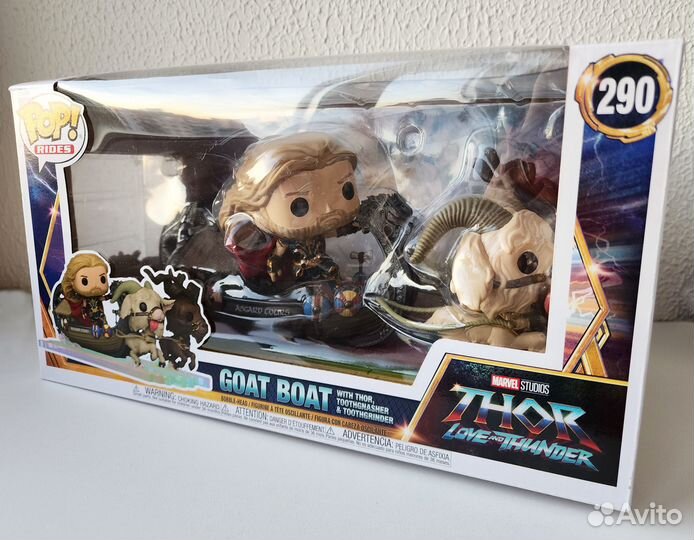 Funko POP Rides Goat Boat with Thor 290