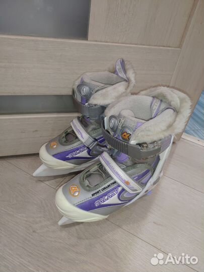 Коньки детские, размер 28-31