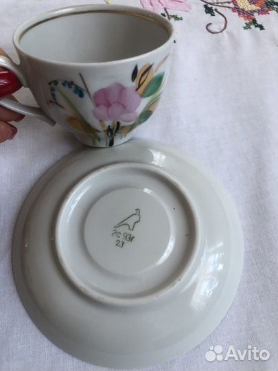 Кофейный сервиз времен СССР