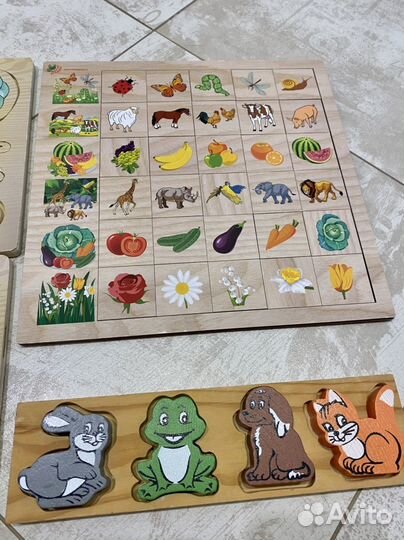 Развивающие игрушки из дерева