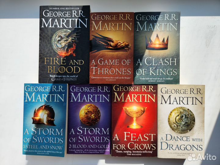 Песнь льда и пламени. Игра престолов. Коллекция