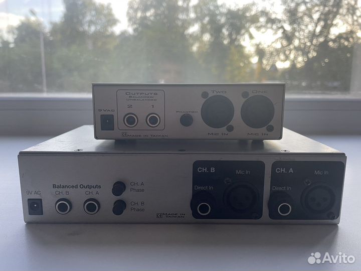 Микрофоный предусилитель M-Audio