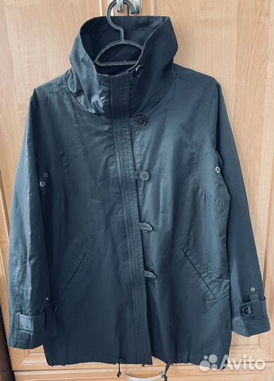 Парка женская легкая 46 р. черная