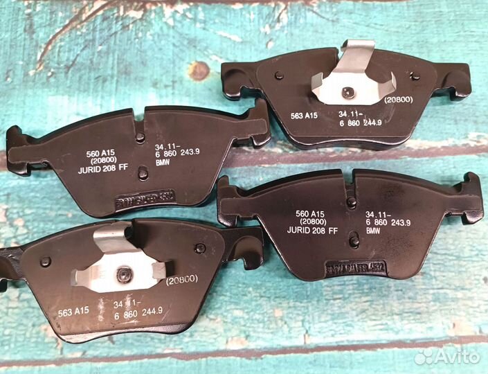 Тормозные колодки передние бмв F10 5 серия