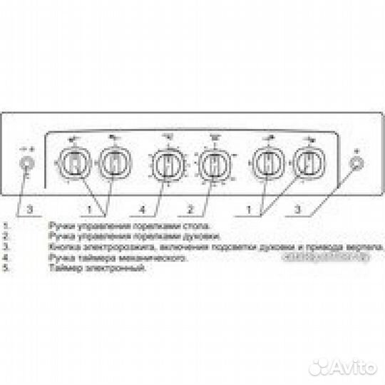 Кухонная плита gefest 6500-02 0042