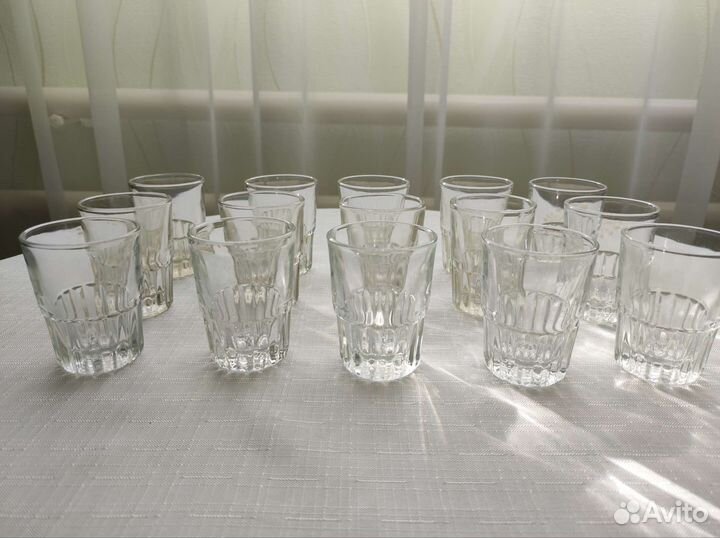 Рюмки, стопки, гранёные стаканы СССР