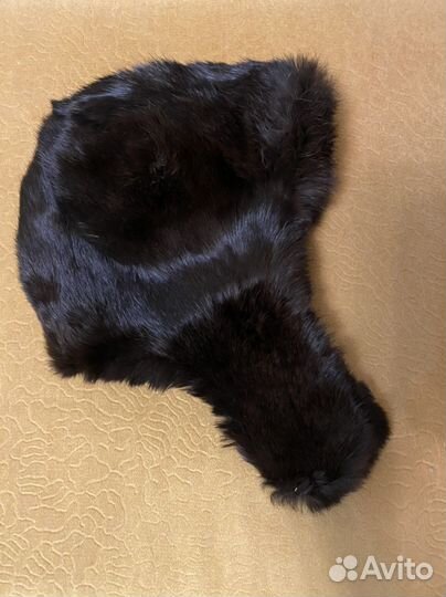 Шапка винтажная СССР из меха кролика