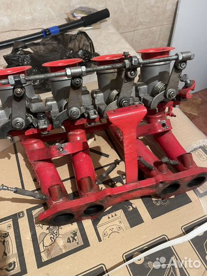 4х дросельный впуск ваз 2107