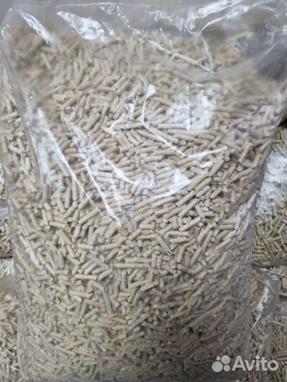 Наполнитель древесный для кошачьего туалета