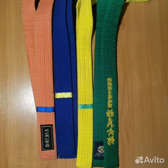 Пояс для карате и защита