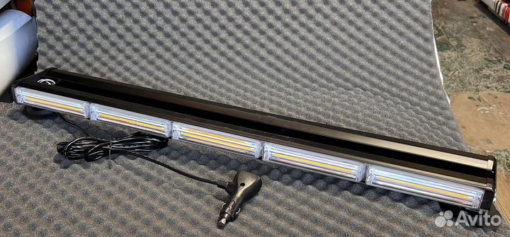 LED мигалка двухстороняя 74см Желтая