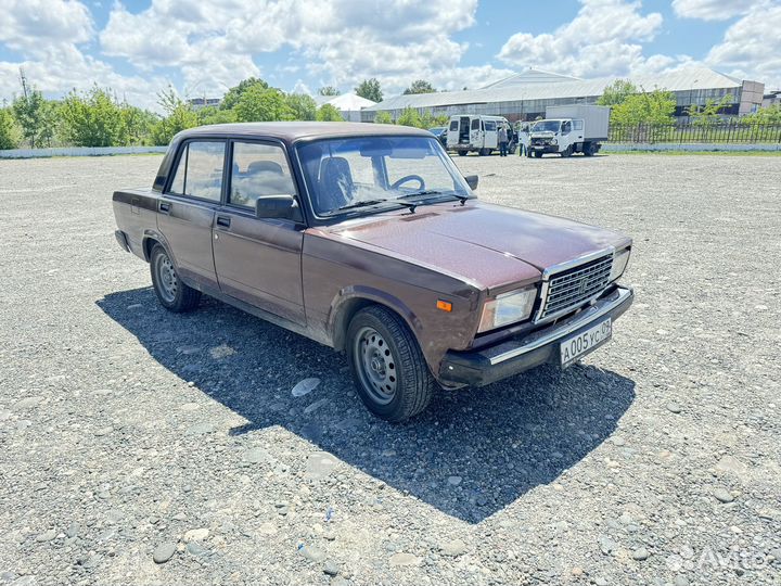 Передняя часть на ваз 2107