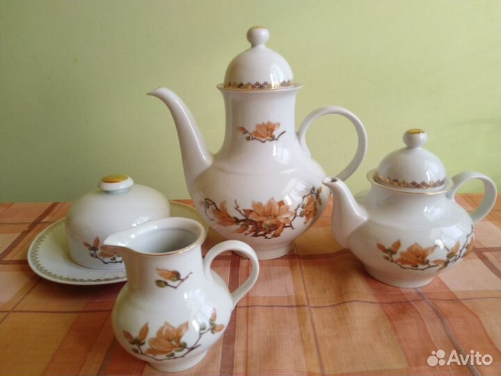Чайный сервиз гдр jlmenau