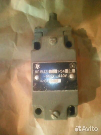 Выключатель путевой вп15 выпуск СССР