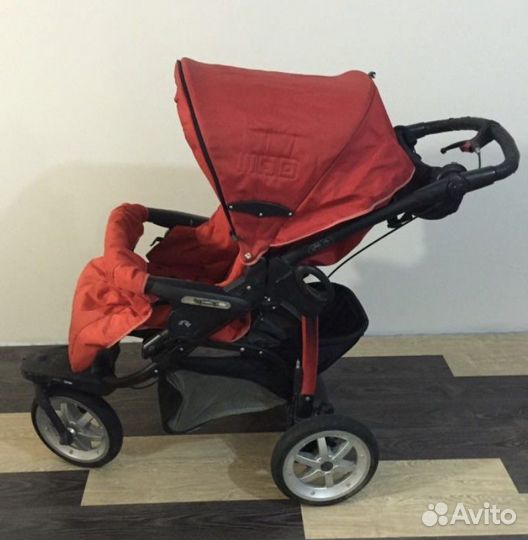 Коляска peg perego 2 в 1 с автокреслом