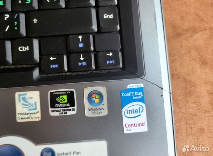 Ноутбук asus F3Sv (на запчасти)