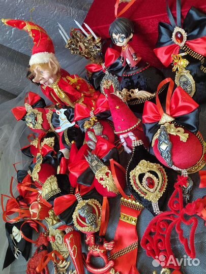 Набор ёлочных игрушек гарри поттер