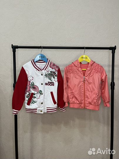 Пакет одежды для девочки платья костюм 98-104