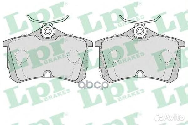 Колодки тормозные honda accord 2.0/2.2/2.4 98