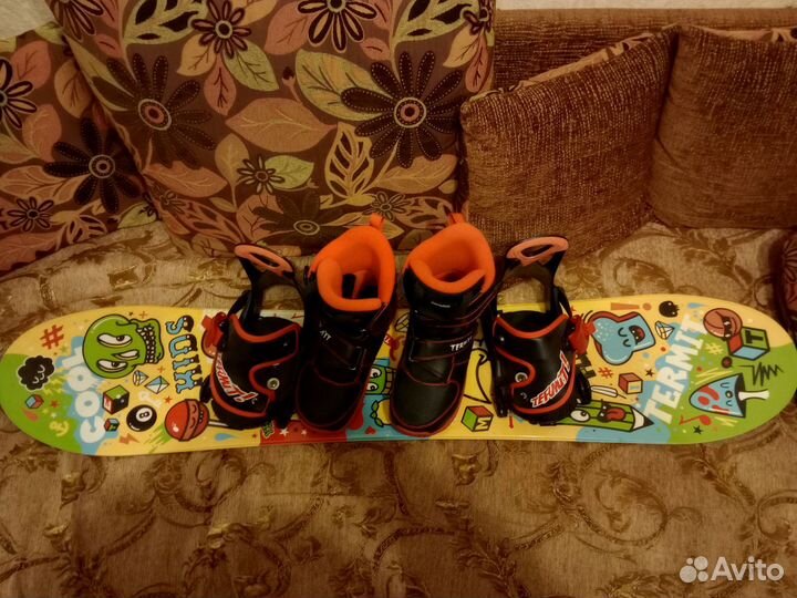 Ботинки для сноуборда детские 37р-р