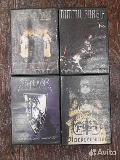 DVD-диски Rock Punk Metal Фильмы Клипы Концерты