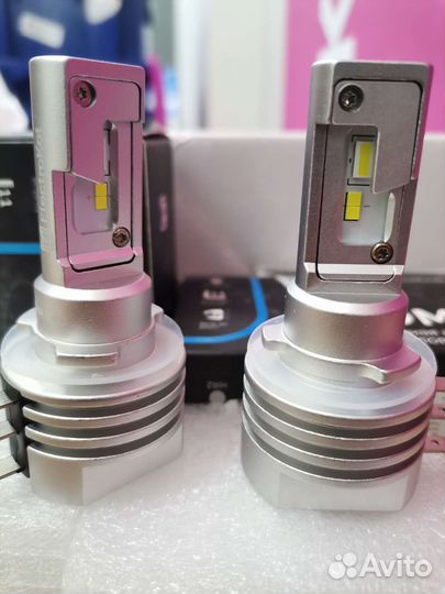 Led лампы H15 Дхо + Дальний приора se