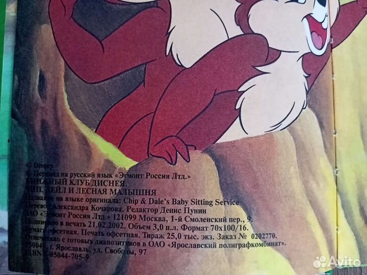 Чип и Дейл, Книжный клуб Диснея