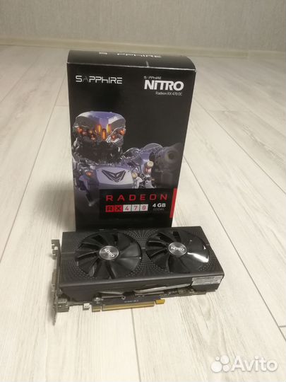 Видеокарта rx 470 4gb