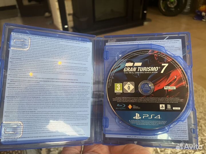 Grand Turismo 7 ps4 диск