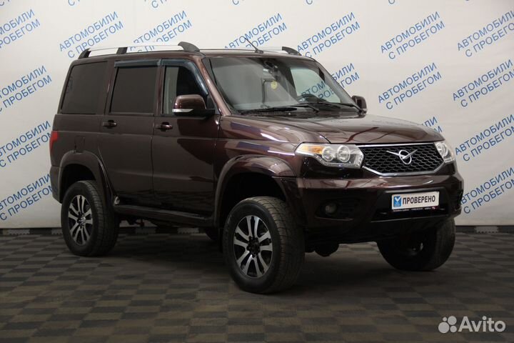 УАЗ Patriot 2.7 МТ, 2016, 156 860 км