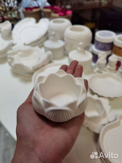 Остатки декора из гипса