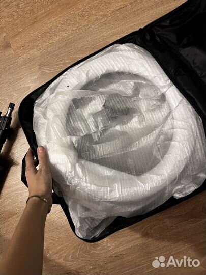 Кольцевая лампа со штативом