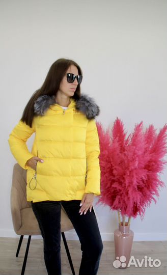 Куртка женская натуральный мех размер 46 48 50