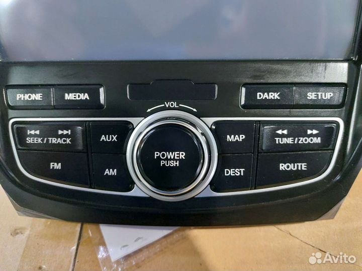 Штатная магнитола на hyundai santa fe mtxt900DM