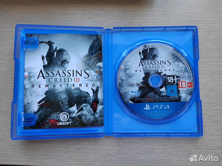 Диск Assassin creed 3 со всеми дополнениями на ps4