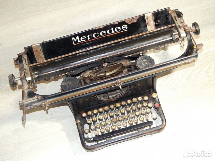 Печатная машинка мерседес 1925-1930 год mercedes