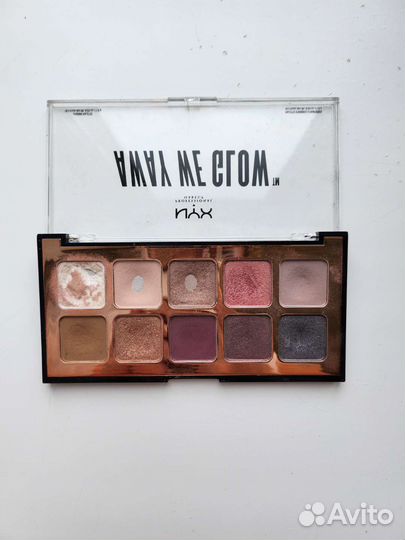 Палетка теней NYX